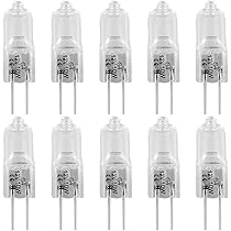 ミニハロゲン電球　6個セット Amazon | 10個入り ミニハロゲン電球 透明 10W 20W ハロゲン電球